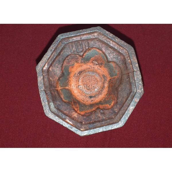 Jarrón modernista de hierro siglo xix