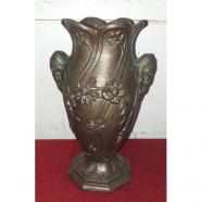 Jarrón modernista de hierro siglo xix