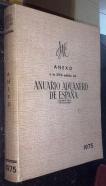 Anexo a la XVIII edición del anuario aduanero de España 1975