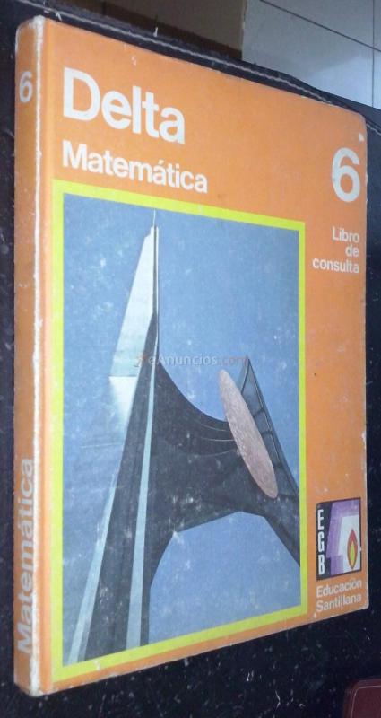 Delta matemática 6. Libro de consulta