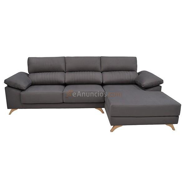 Sofá chaise longue River reclinable Bronx VF derecho piedra