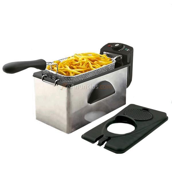 Freidora profesional 34-BN3304 2L 2000W con ventana inox