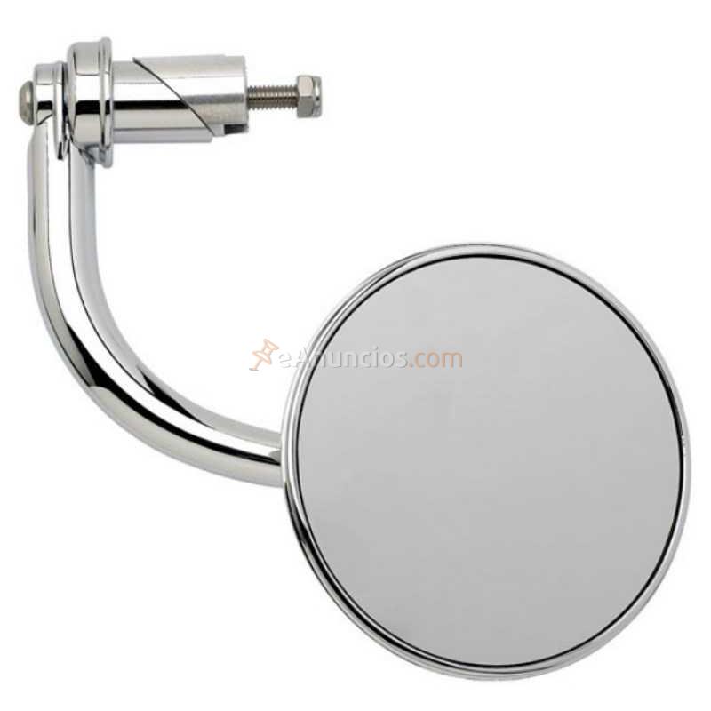 ESPEJO MANILLAR BILTWELL UTILITY REDONDO CROMADO MANILLARES 1