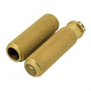 PUÑOS BLACK DUCK 1 LATÓN SATINADO HARLEY DAVIDSON