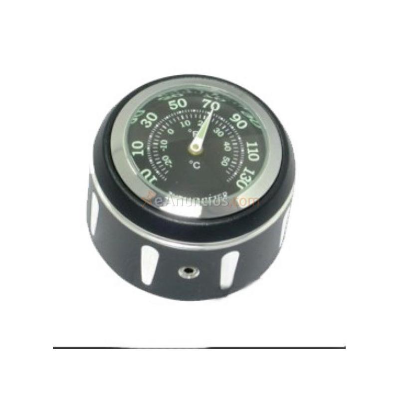 TERMOMETRO PRIME NEGRO PARA VASTAGÓ DE DIRECCIÓN HARLEY DAVIDSON