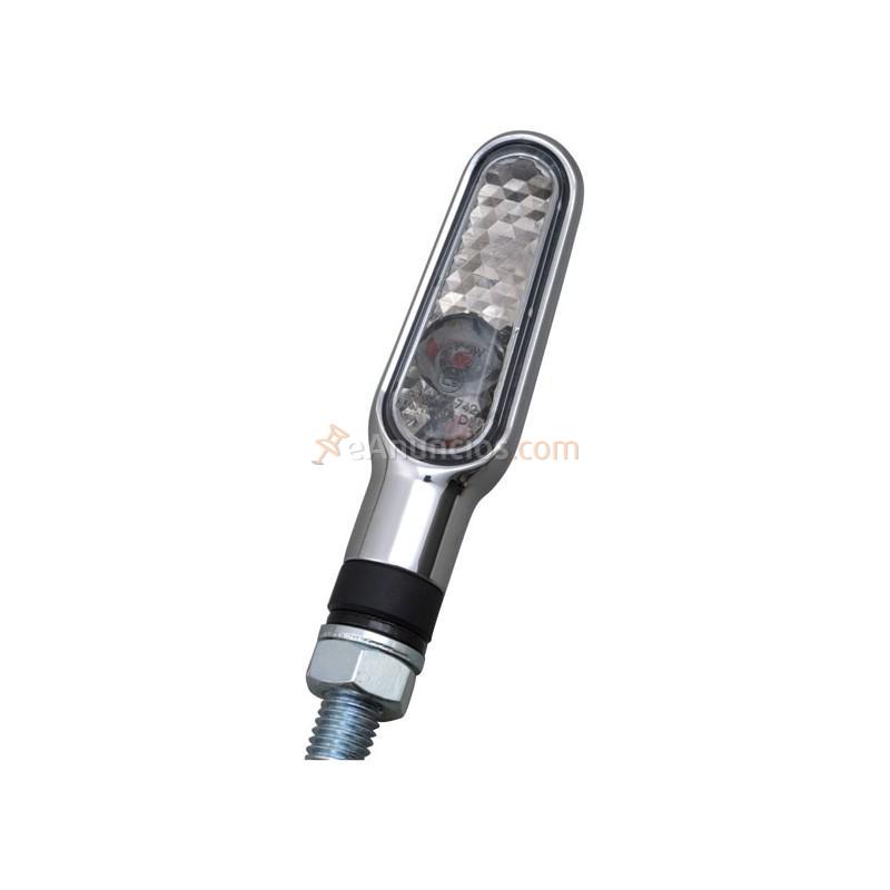 INTERMITENTE D-LIGHT MINI CHROME LENTE SMOKE