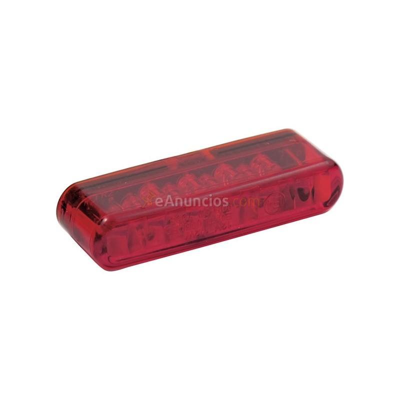 PILOTO TRASERO LED SHORTY LENTE ROJA