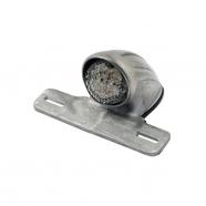 PILOTO TRASERO LED CON PORTAMATRICULAS SCALLOP CLEAR LENS