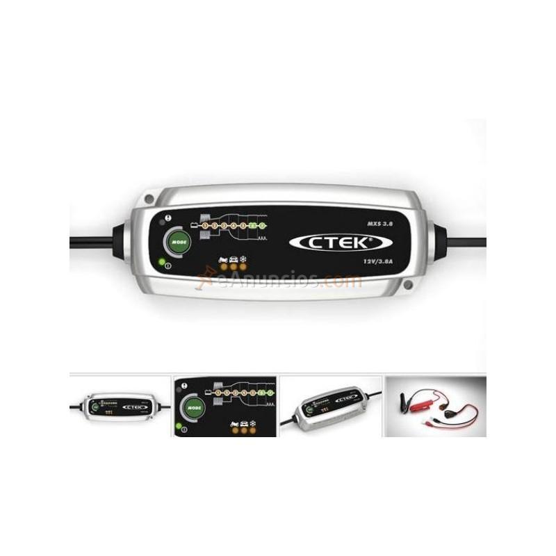 CARGADOR Y MANTENEDOR BATERIA CTEK MXS 3.8