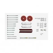 KIT RECOLOCACIÓN INTERMITENTES CROMADO HARLEY XL 94-03