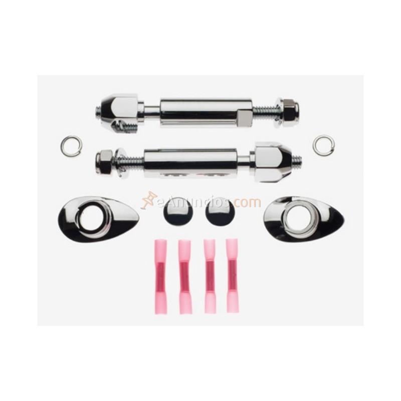 KIT RECOLOCACIÓN INTERMITENTES CROMADO HARLEY SOFTAIL 02