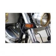 SOPORTE CON LUCES DE POSICIÓN LATERALES HORQUILLA NEGRO