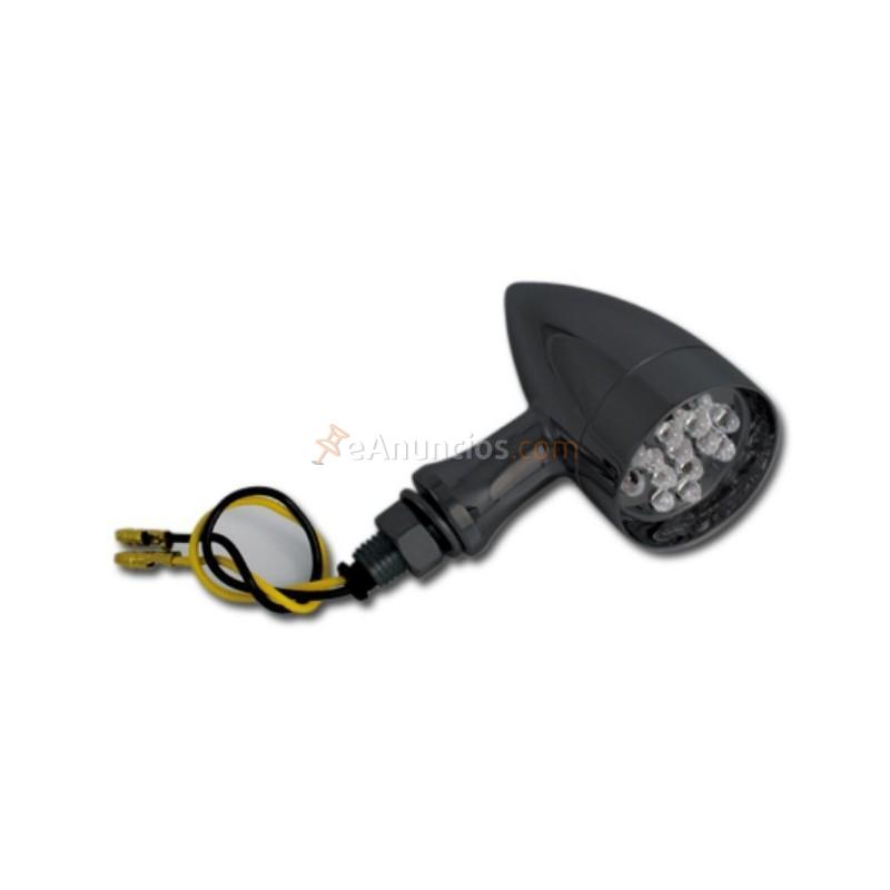 INTERMITENTES LED STAR NEGRO MATE HOMOLOGADO