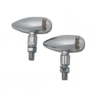 INTERMITENTES MICRO LED ESTILO BALA CROMADO HOMOLOGADO