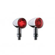 INTERMITENTES LE Ds MINIBALA CROMADO CRISTAL ROJO