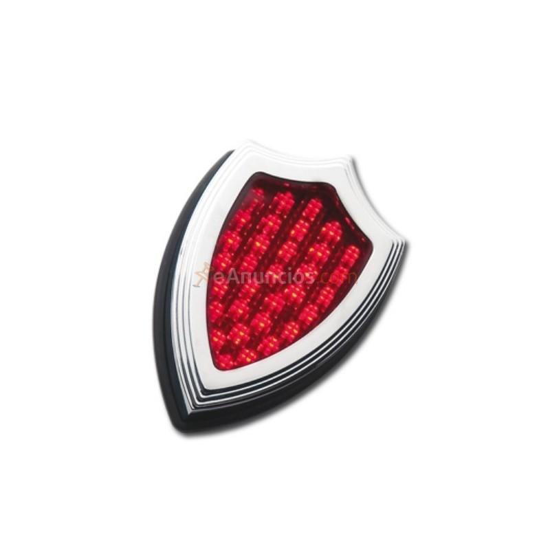 PILOTO TRASERO LE Ds ESCUDO CROMADO