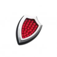 PILOTO TRASERO LE Ds ESCUDO CROMADO