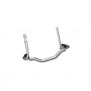 SOPORTE BARRA FARO AUXILIAR CROMADO HARLEY FL SOFTAIL 86-99