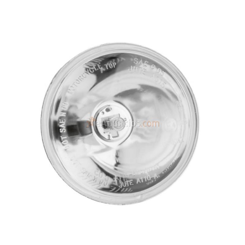 FARO REFLECTOR LISO TRANSPARENTE HOMOLOGADO