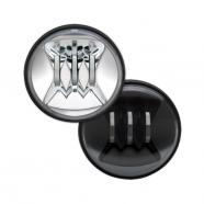 OPTICA LED ESTILO ALTAVOZ HOMOLOGADO UE 4 12 NEGRO