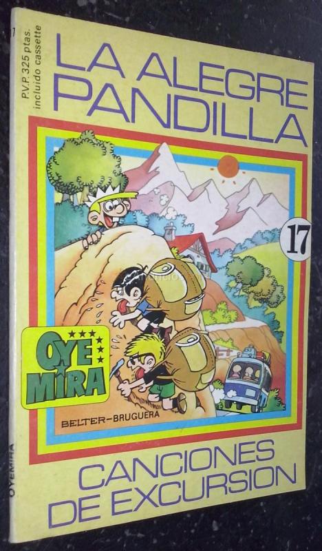 La alegre pandilla. Canciones de excursión