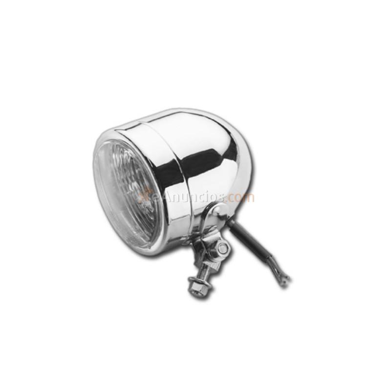 Faro halogeno cromado 4 completo
