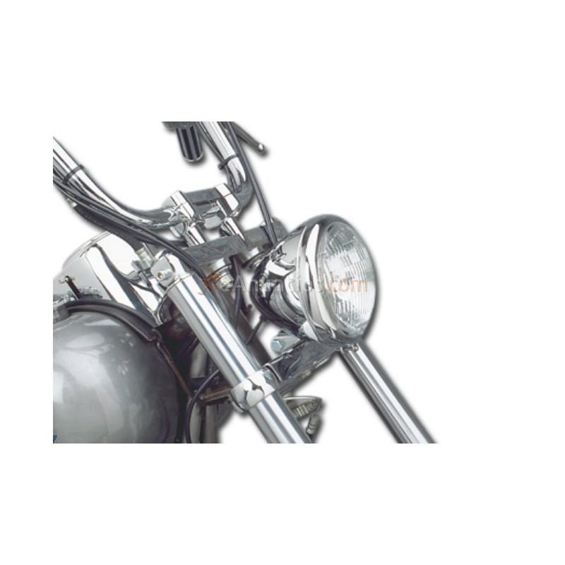 Faro cromado 5 34 harley fx springer softail 93-12