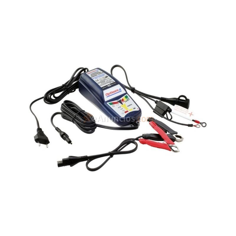 Cargador y optimizador de batería optimate 4