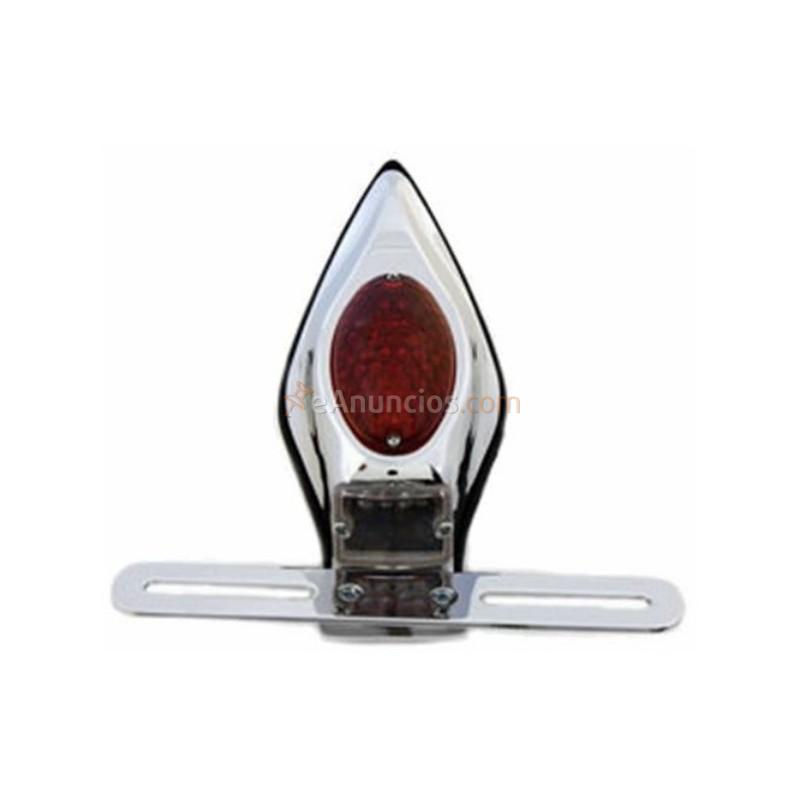 Piloto trasero led tear drop ii con portamatricula