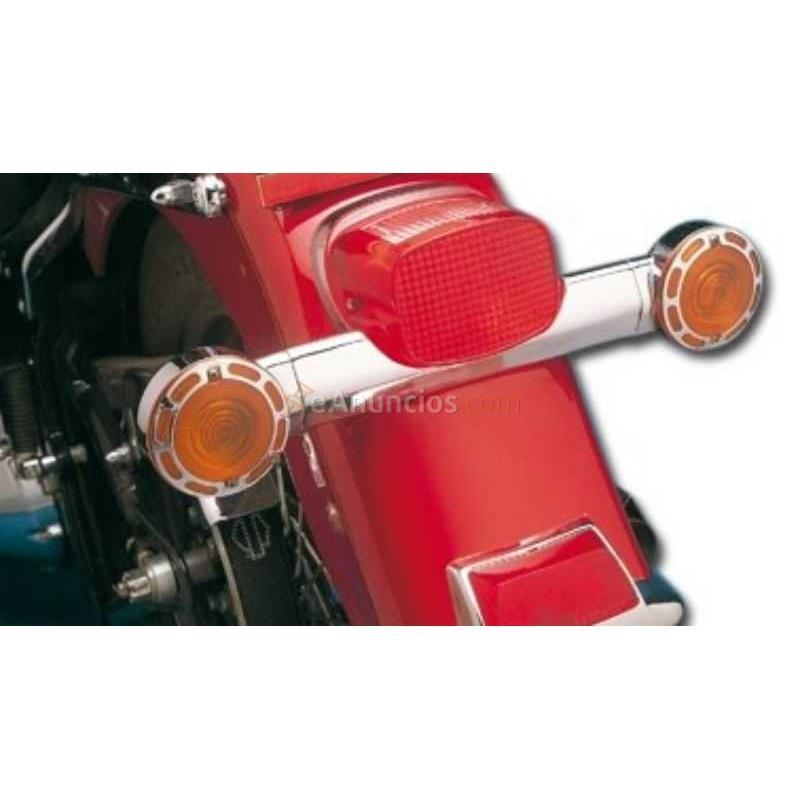 Soporte intermitentes trasero cromado harley davidson (varios modelos)