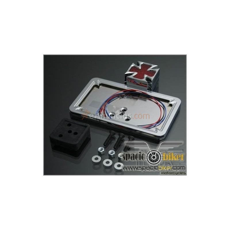 Piloto trasero cross con portamatricula