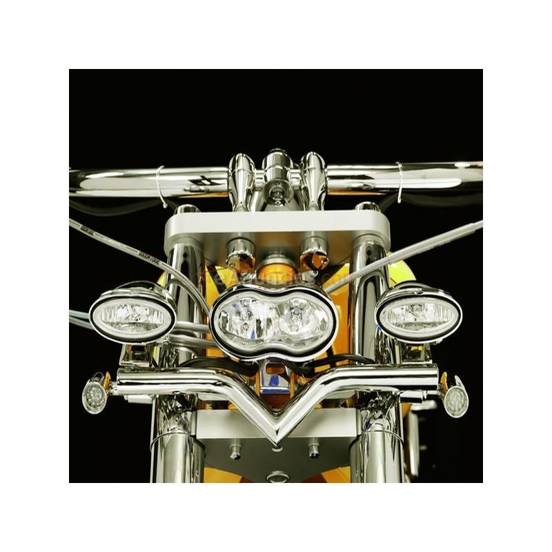 Soporte faro auxiliar en v honda vt750dc spirit '07-up