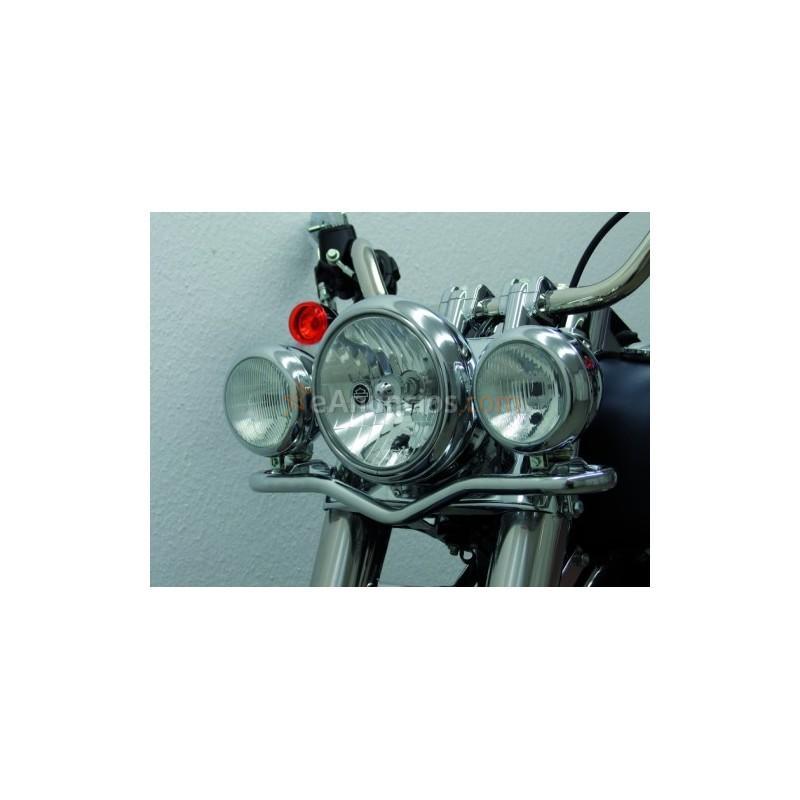 Soporte faros auxiliares harley davidson softail 07-up