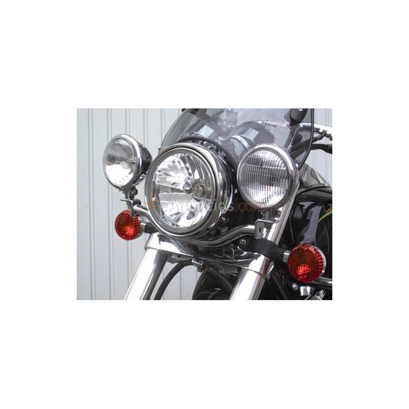 Soporte faros auxiliares kawasaki vn800classic