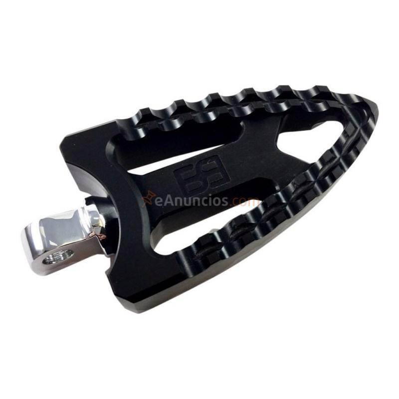 Estriberas meat hooks brass balls negras harley davidson