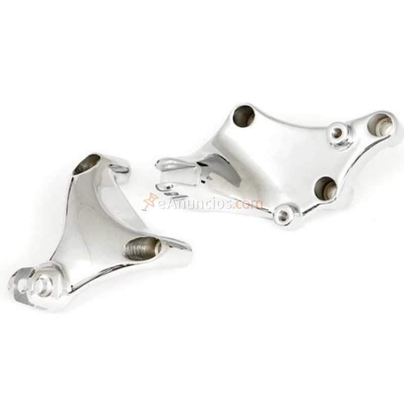 Soporte estriberas traseras cromadas harley davidson sportster 14-19