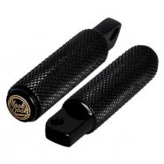 Estriberas black duck negras harley davidson