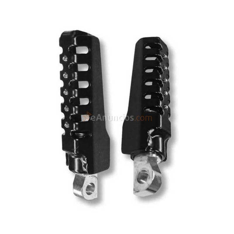 Estriberas burly razorback negras harley davidson