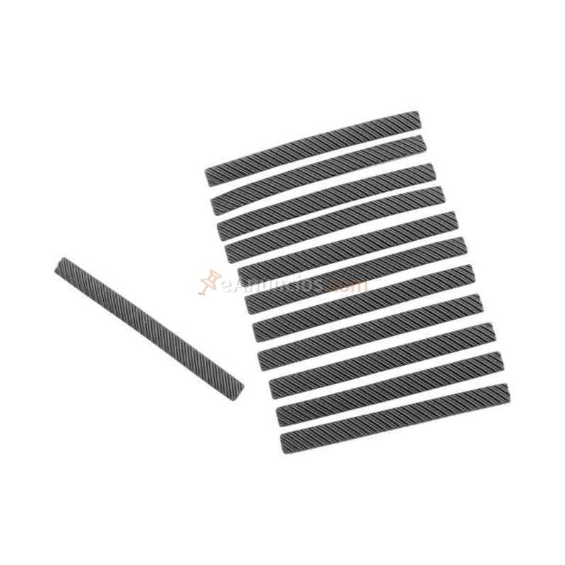 Inserciones de reemplazo estriberas razor black harley davidson