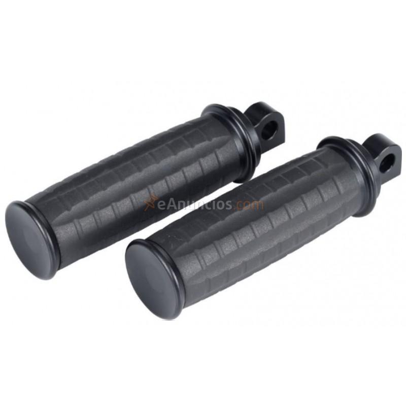 Estriberas harley davidson vintage negras