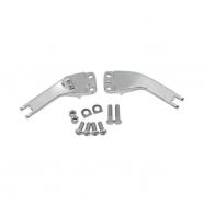 Soportes cromados estriberas traseras harley davidson dyna 08-16