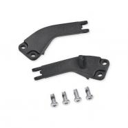 Kit de soportes estriberas pasajero black harley dyna 06-up