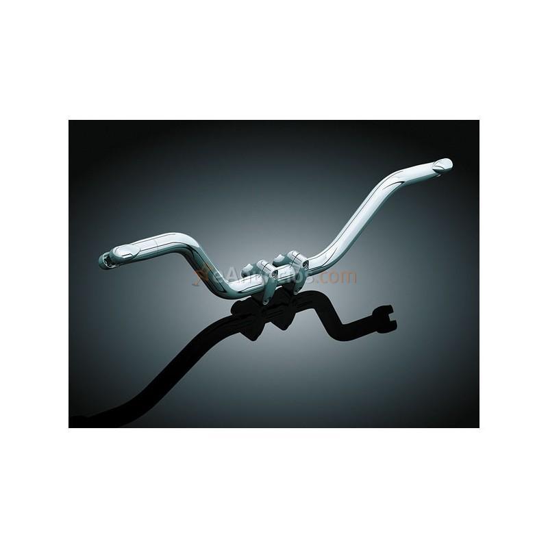 Barra montaje estriberas ajustable harley davidson xl 04-up