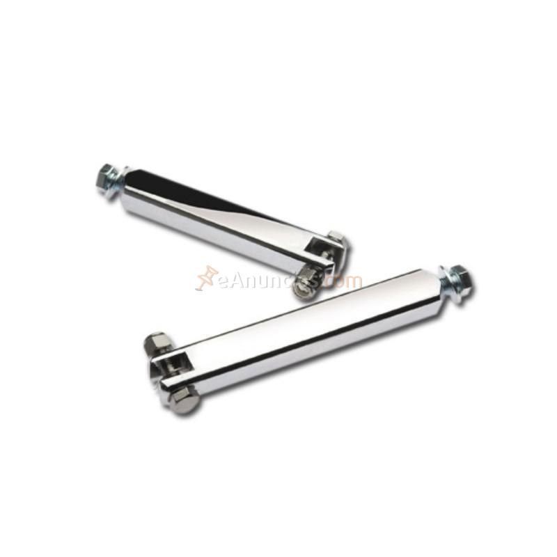 Soporte estriberas extendidas cromado pasajero harley davidson s