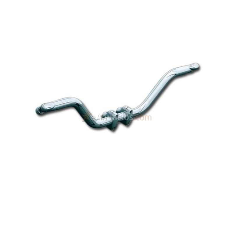 Barra soporte estriberas harley sportster 04-09