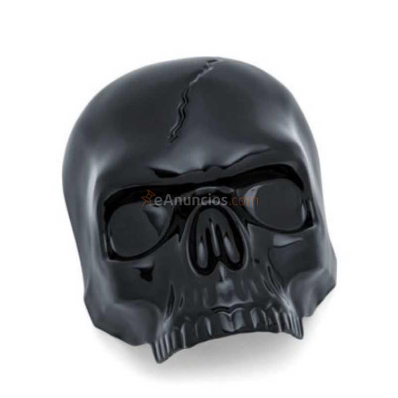Embellecedor bocina skull negro harley davidson 17-19