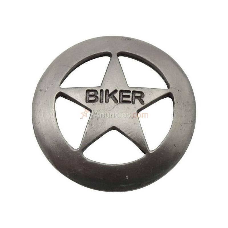 Pin biker star