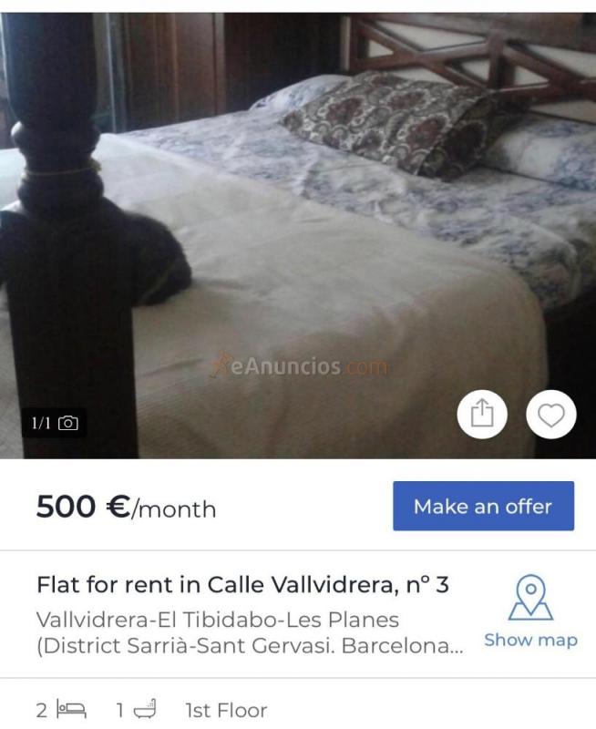 Alquilo habitación para una persona