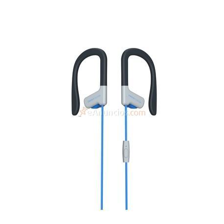 Energy Sistem - 429332 auriculares para móvil Binaural gancho de oreja, Dentro de oído Azul