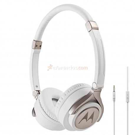 Motorola - Pulse 2 auriculares para móvil Binaural Diadema Blanco